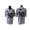 Mens Camo Rugby Jersey With Embroidered Team Logos Practice Training Fall Winter