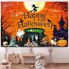 Party Castle Halloween Pumpkin Ghost Background Cloth Banner Photography Props