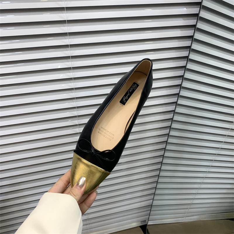 Fashion Bailamos Women Brand Flats Fashion Ballet Shoes Bow Pregnant Women's Flats Casual Loafers Women's Dress Shoes Mujer