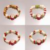 Retro Apple Bead Bracelet Cute Color Mixed Star Women Bracelet Fashion Design Jewelry Trend Bracelet Accessories Gift