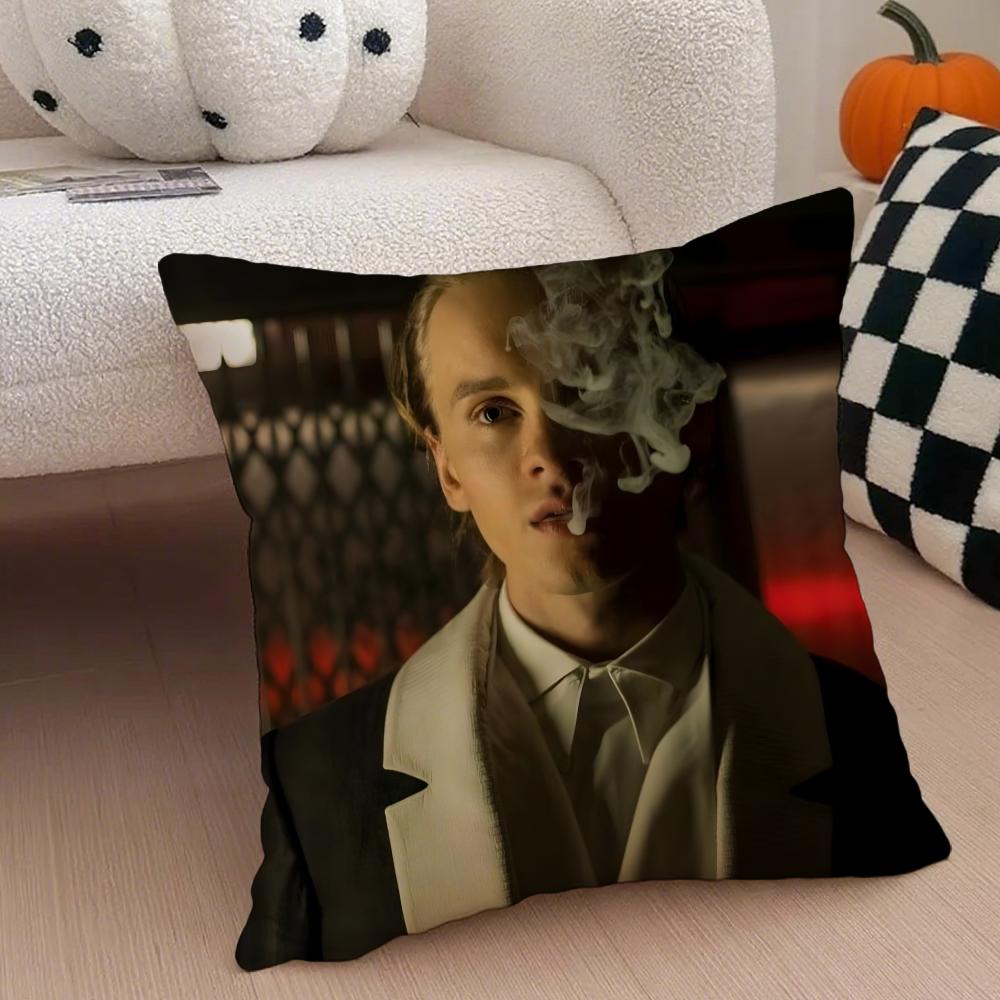 B-Bruce Langley Cushion Cover Linen Pillow Case Soft Breathable Protective Couch Room Decoration