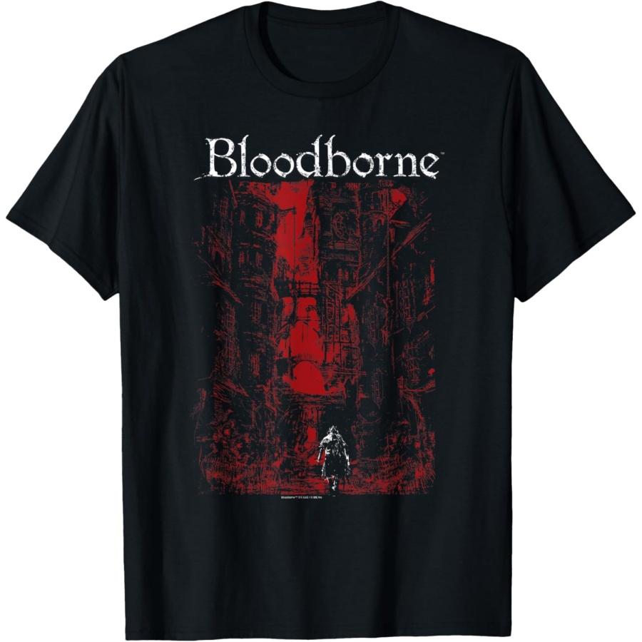 

Футболка з фоном Червоного Міста з Bloodborne XXXXXL чорний