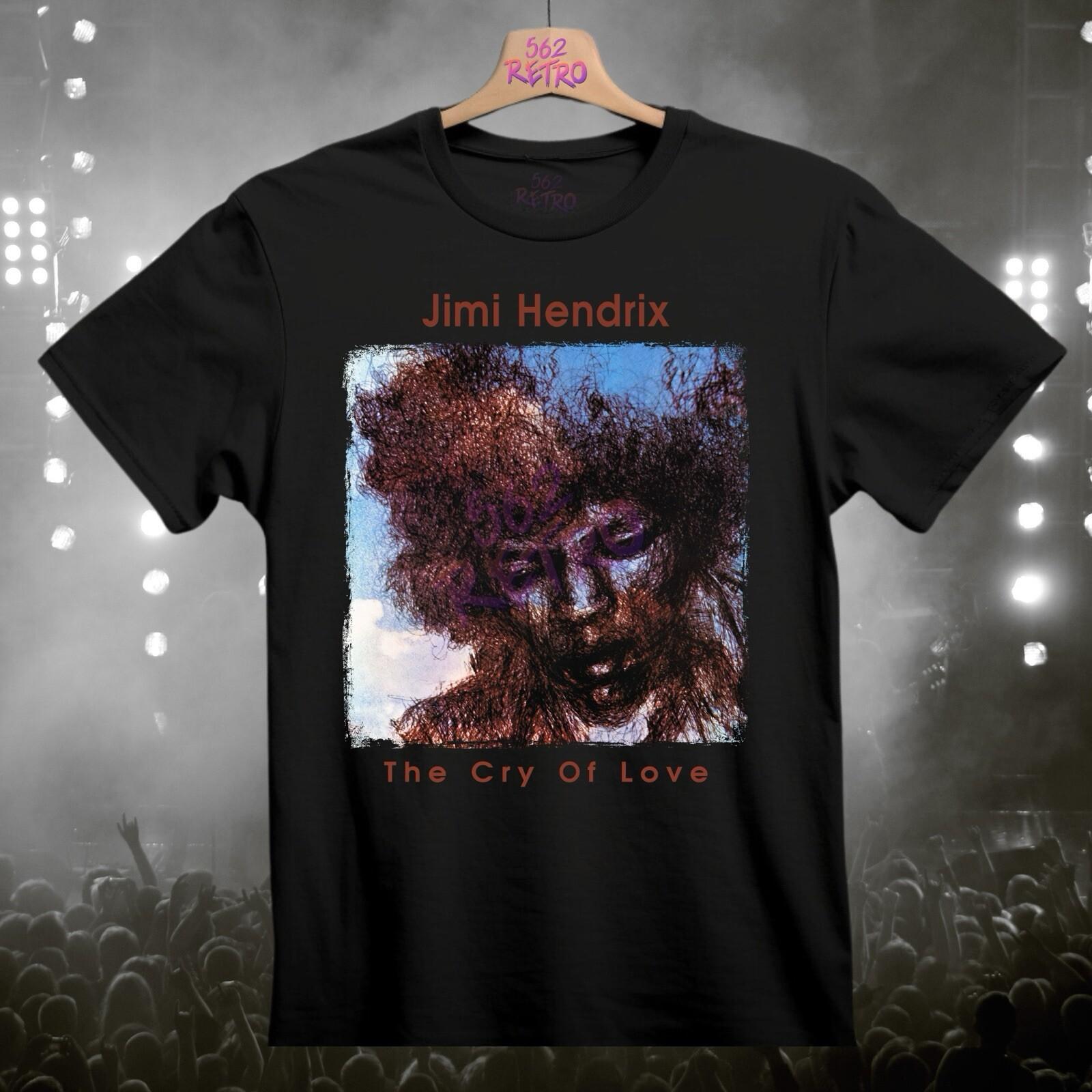 Jimi Hendrix The Cry Of Love Classic Rock Band T-Shirt Black S-3XL XXXL