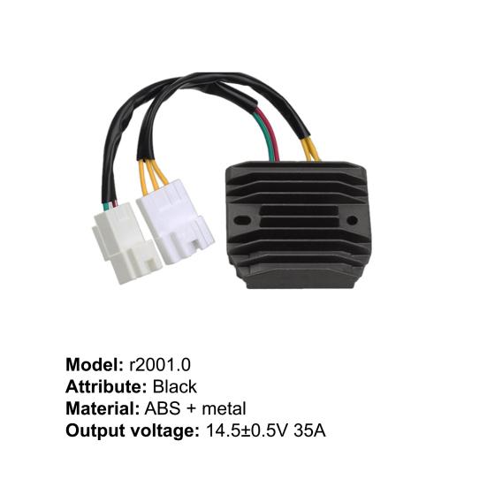 R2001.0 Regulator Rectifier Compact Replacement ABS Stable Motorcycle Voltage Stabilizer for Honda CBR 1000