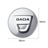 4Pcs Logo Hub Caps Car Wheel Center Cover For Dacia Duster Logan Dokker Lodgy 2 Sandero MK2 Stepway R4 Mcv Xplore Jogger Bigster