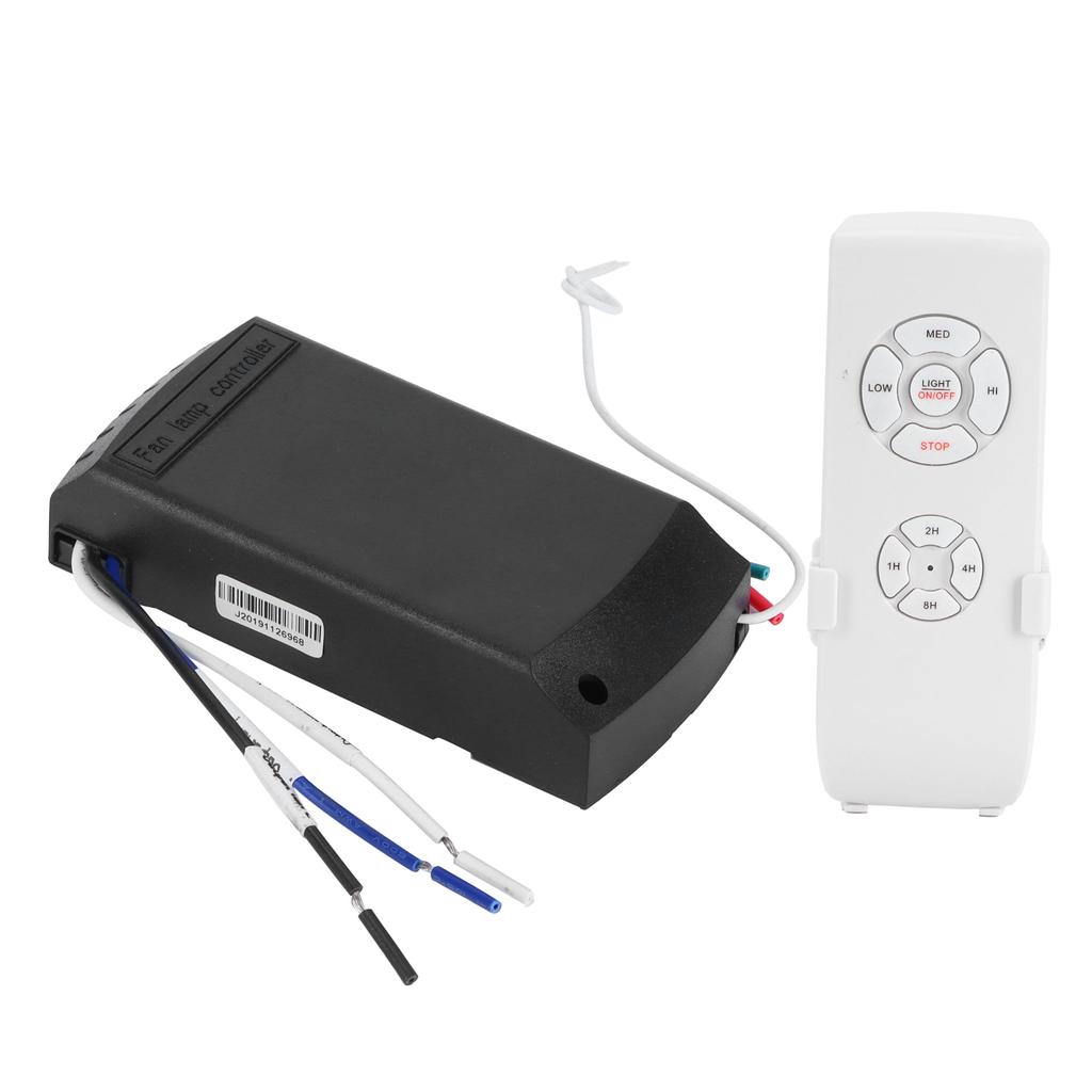 Ceiling Fan Remote Control Kit Wireless Timing Remote Control for Ceiling Fan lamp 85 265V