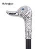 White Duck Head Fashion Walking Stick Decorative Stick Cospaly Vintage Party Fashionable Walking Cane Crosier 95cm