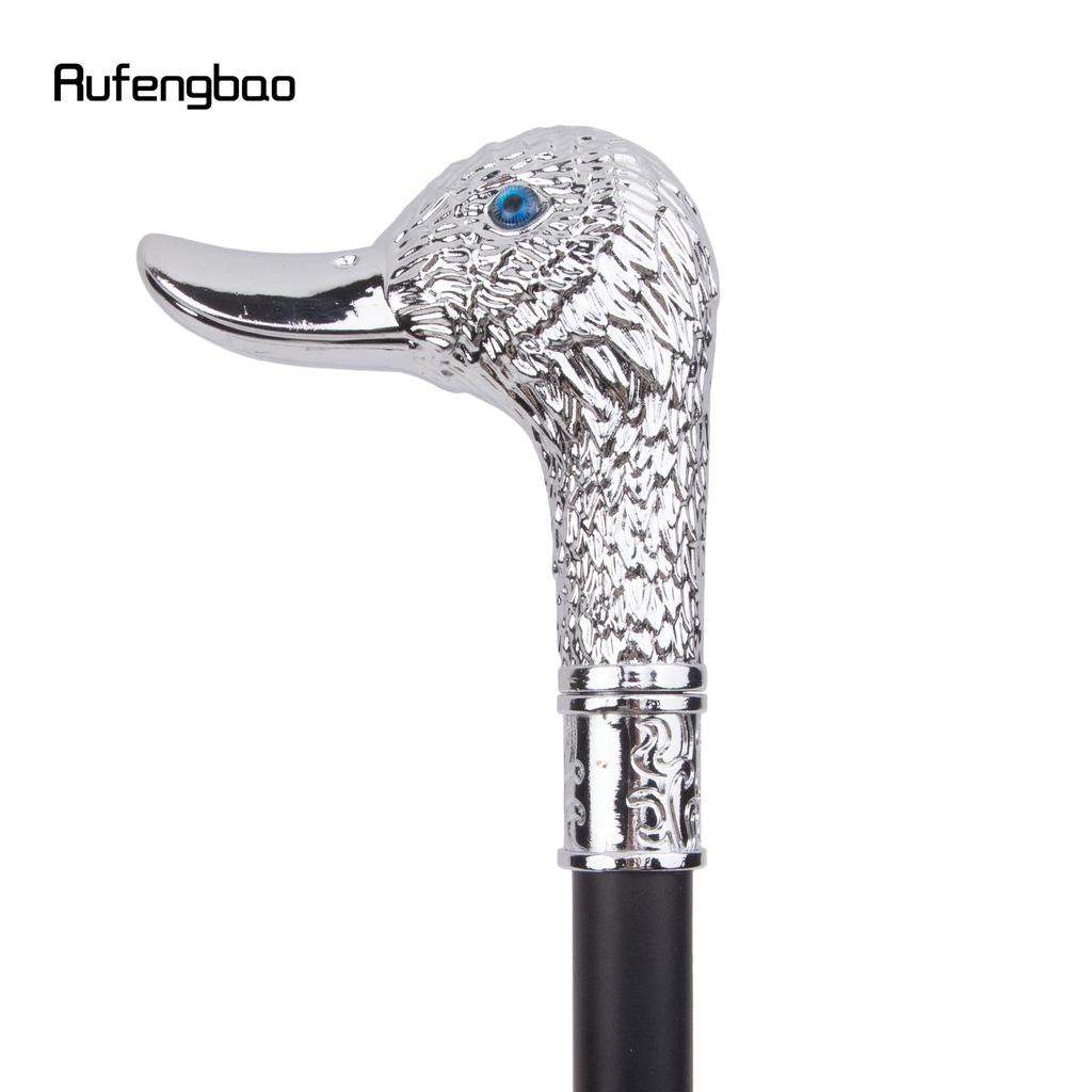 White Duck Head Fashion Walking Stick Decorative Stick Cospaly Vintage Party Fashionable Walking Cane Crosier 95cm