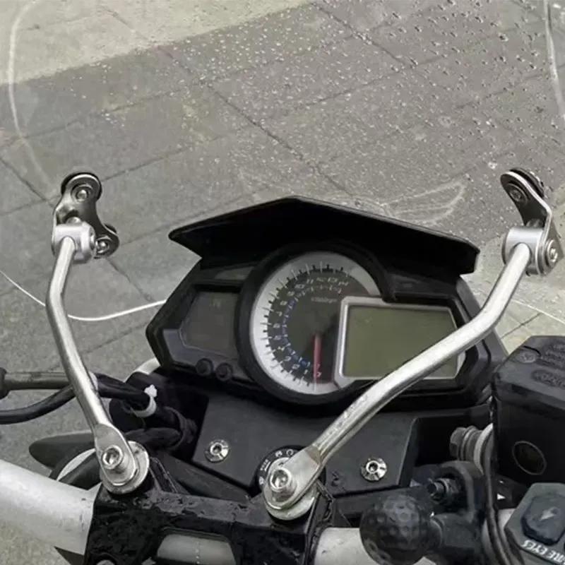 For QJMOTOR SRK 600/550 Motorcycle Windshield Screen Shield Windscreens Wind Deflectors Front Glass Increased Accessories