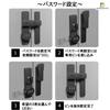 solunaterra Sliding Door Lock, Aftermarket Door Lock, Indoor Combination Lock, Room Lock, Window Lock, Entrance Lock (Black, Horizontal Type)