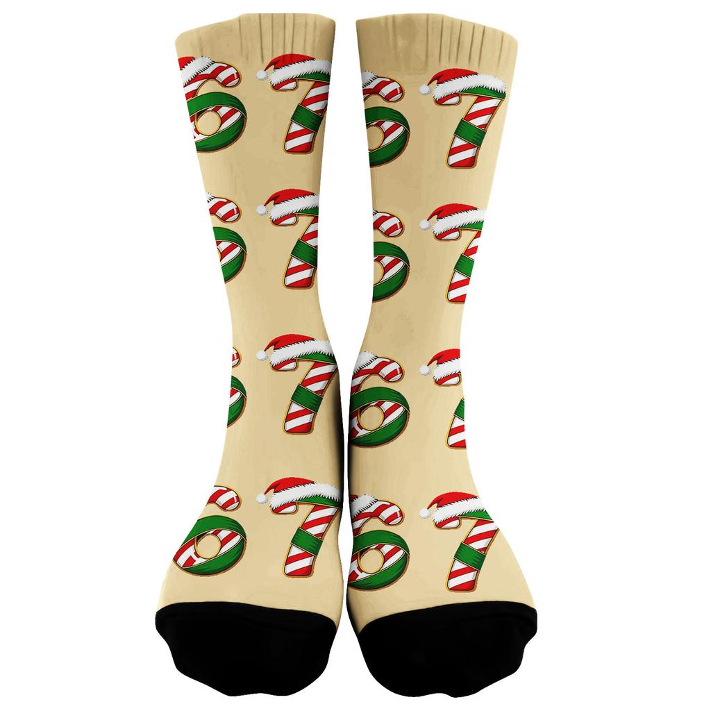 Chaussettes Mignonnes et Ludiques Chaussettes Mi-Mollet Chaussettes Longues Chaussettes Imprimées