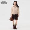 XueZhongFei Women's Chic Turn-Down Collar Short Down Jacket