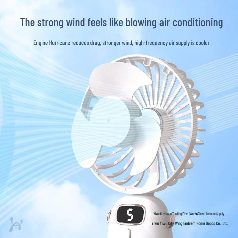 2025 Foldable Neck-Hanging Portable Mini USB Fan - Silent and Compact