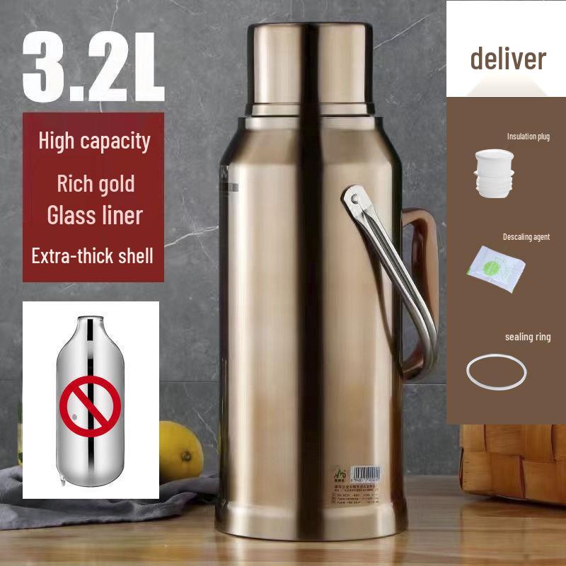 Large Capacity Stainless Steel Hot Water Bottle Thermos Flask