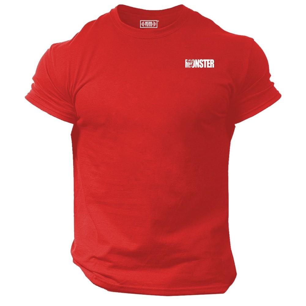 Monster T Shirt Small Gym Clothing Bodybuilding Training Workout Gorilla Mma Top