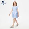 Navigare Girls' Pure Cotton Cool Tiered Summer Dress