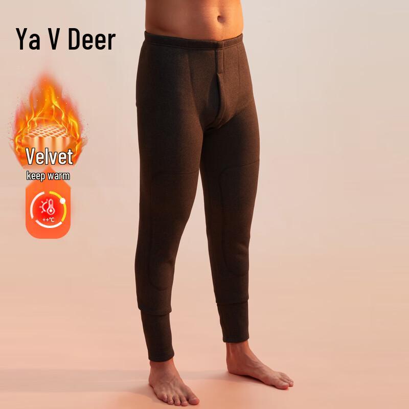 

Yaloo Men s Winter Slim Fit Thermal Base Layer Pants 3XL