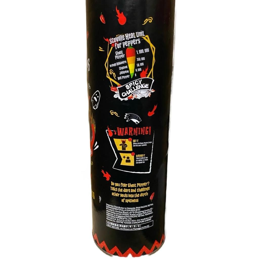 Potato Chips Ghost Pepper Potato Chips Super Spicy Black Chips 150g Lottery of +Chabel (Set 6)