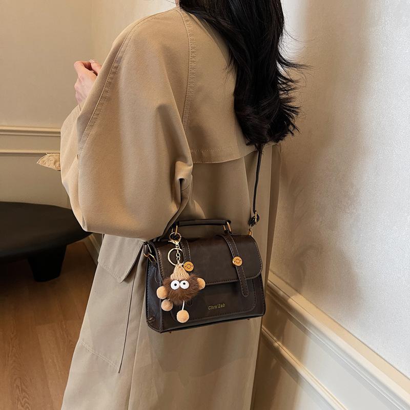Premium Retro Handbag Bag Women'S Winter Popular Versatile Commuter Shoulder Bag Crossbody Small Square Bag