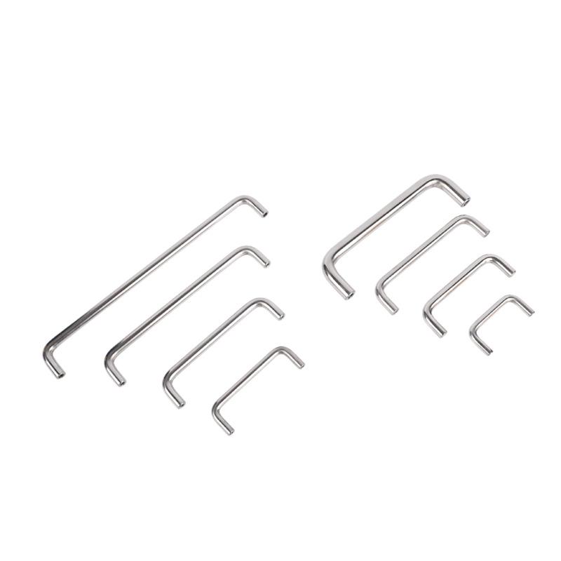 304 Stainless Steel U-Shaped Handle for Industrial Equipment and Furniture