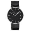 Charles Casual Black Leather Men's Watch 14602157