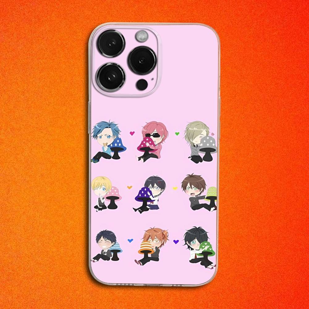 Y-Yarichin C-Comics Club For iPhone 17,16,15,14,13,12,11,Pro,Max,Plus,E,SE4,Air,Mini Transparent Phone Case Cover