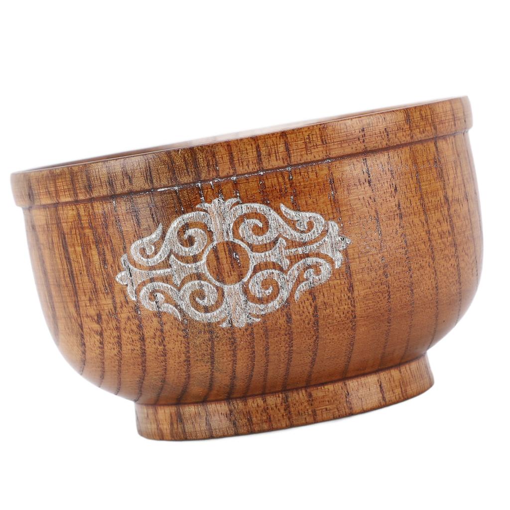 Bol lemn Jujuba acru   Anti-opărire   Bol de orez pentru mâncare ceai cu lapte supă