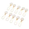 10Pcs Metal Stitch Marker Number 0‑9 Removable Crochet Stitch Markers Locking Stitch Marker for