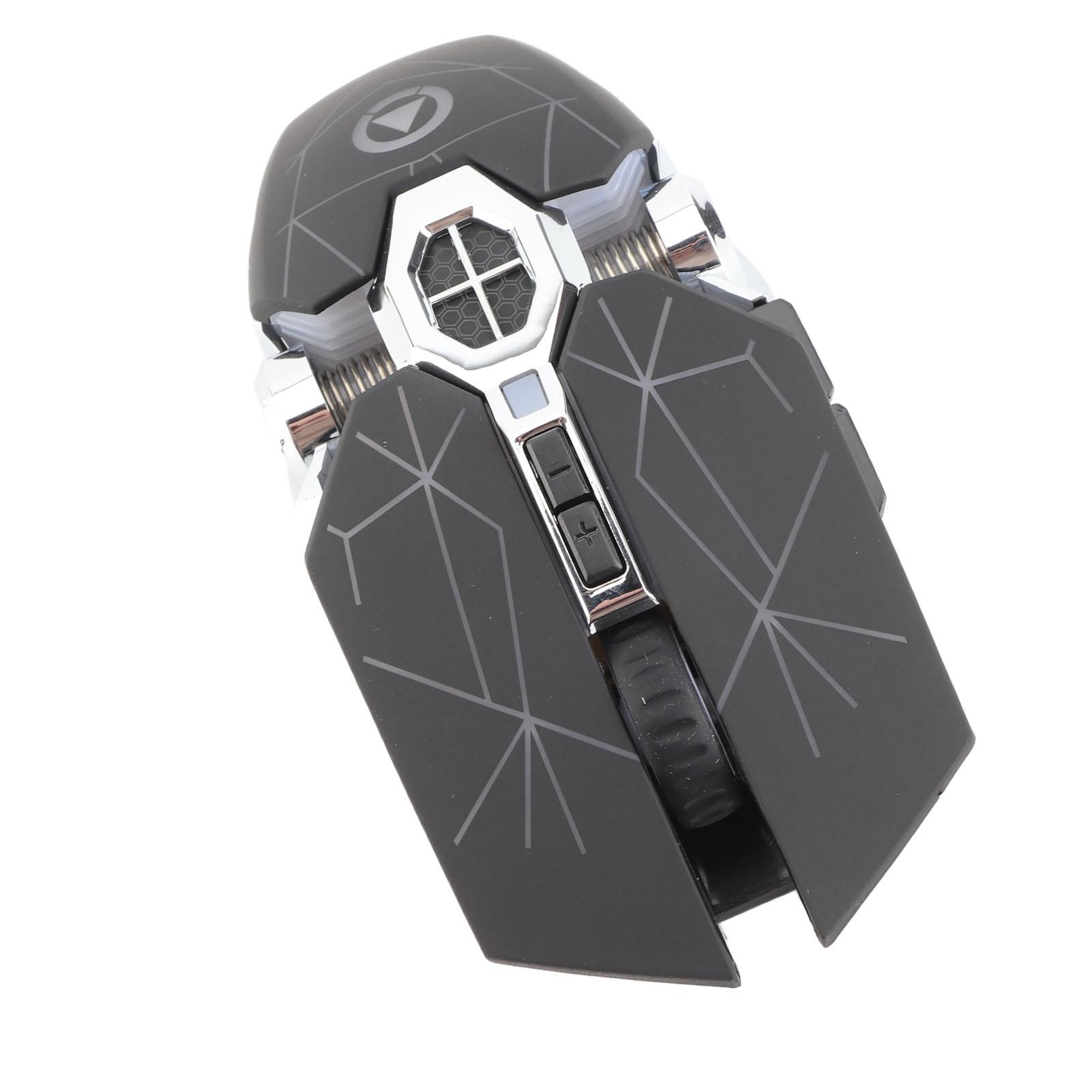 

Беспроводная мышь Перезаряжаемая Эргономичная Гибкое колесико мыши Игровые мыши Мышь для ноутбука Матовый черный