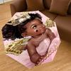 1PC Baby Princess Umbrella-8-Rib Reinforced Portable Folding Travel Suitable for All Seasons Outdoor Daily Use  -J0387
