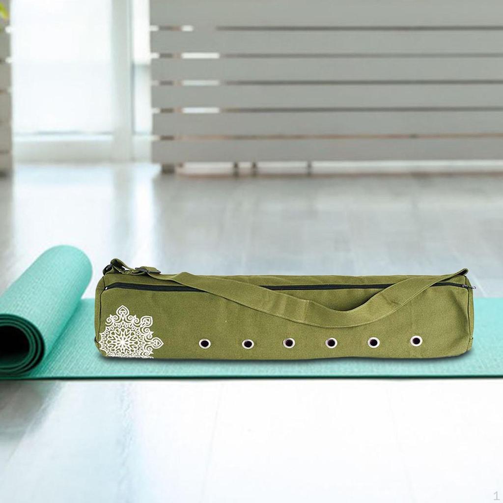 Portable Yoga Mat Tote Bag with Adjustable Shoulder Strap