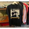 Mens Tshirt for The Summer Collection of Retro Movie Merchandise From Killer Has No Vacation Suitable for Both Men and Women