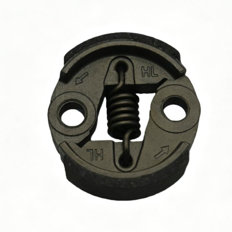 Lawn Mower Replacement Clutch Coupling, Metal Two-Shoe Assembly with Central Tension Spring for TU26 BC260 CG260 G26 26CC 1E34F Lawn and Garden
