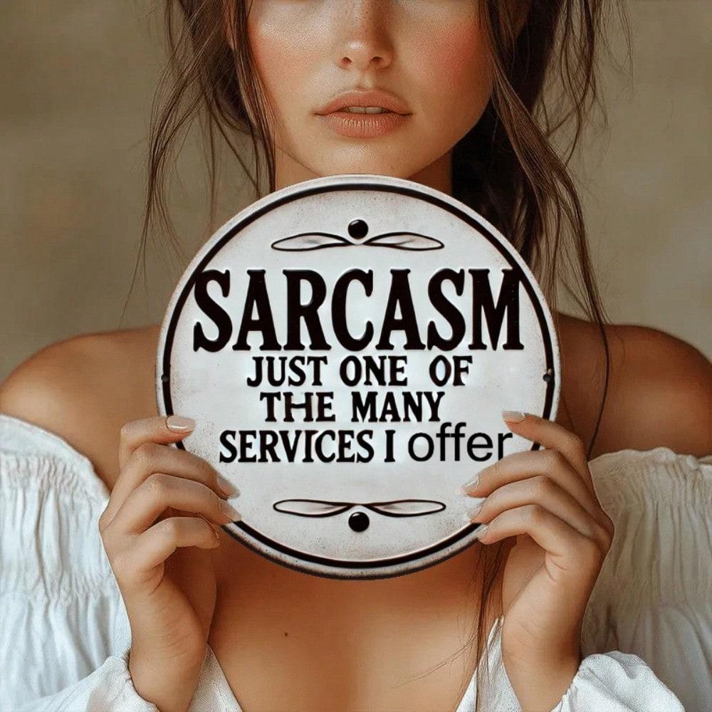 Funny Tin Metal Sign Vintage Home Decor Wall Art 20x20