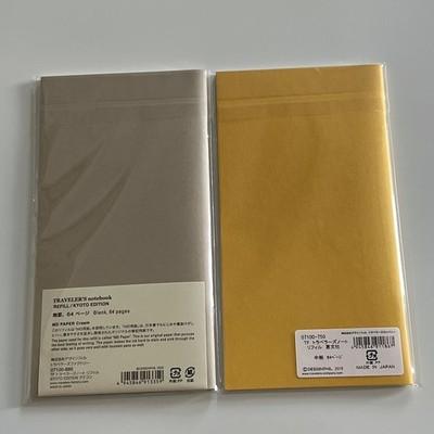 TRAVELERS Notebook Kyoto Edition Blau Lederhülle Nachfüllpack 5er-Set Japan