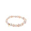 [TOUS] 18K Gold Feminine and Warm-Tone Pearl Baroque Pearl Bracelet 317091010