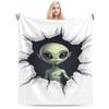 Alien Personalized Comfortable Decorate Home An UltraSoft Micro Fleece Blanket