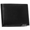 Men's Leather Wallet RM-02-BDF-BL-9977 Black