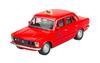 WELLY FIAT 125p TAXI RED 1:43 44023