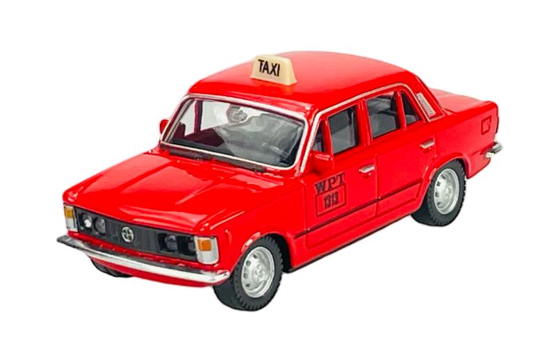 WELLY FIAT 125p TAXI RED 1:43 44023