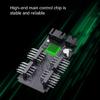 Magnetic Mount USB 2.0 Hub With 4Port Expansion And Enhances Plastic Circuitry USB 2.0 Splitter For Smooth Operation