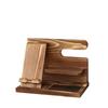 Solid Wood Multi-functional Desktop Charging Mobile Phone Stand