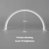 Nail table lamp shadowless fill light nail lighting lamp desktop beauty table lamp half moon shaped beauty lamp