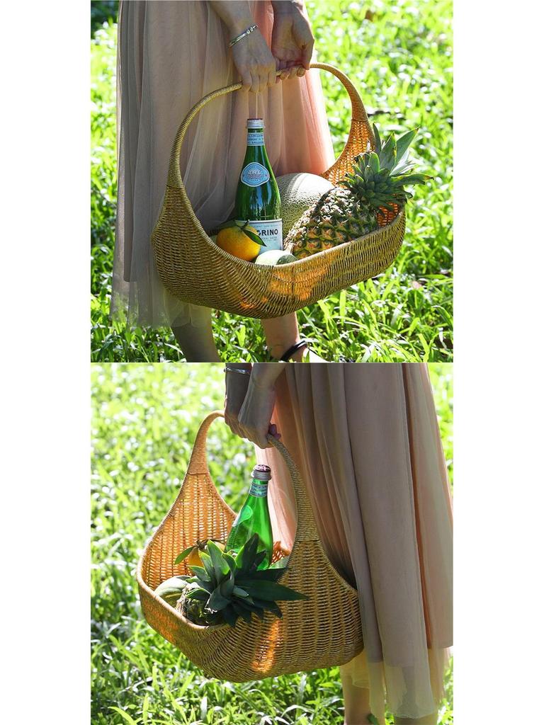 Luxury Outdoor Rattan-Style Picnic & Gift Basket