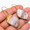 Bloodstone Gemstone 925 Solid Sterling Silver Jewelry Earring 2.05" GK-5706