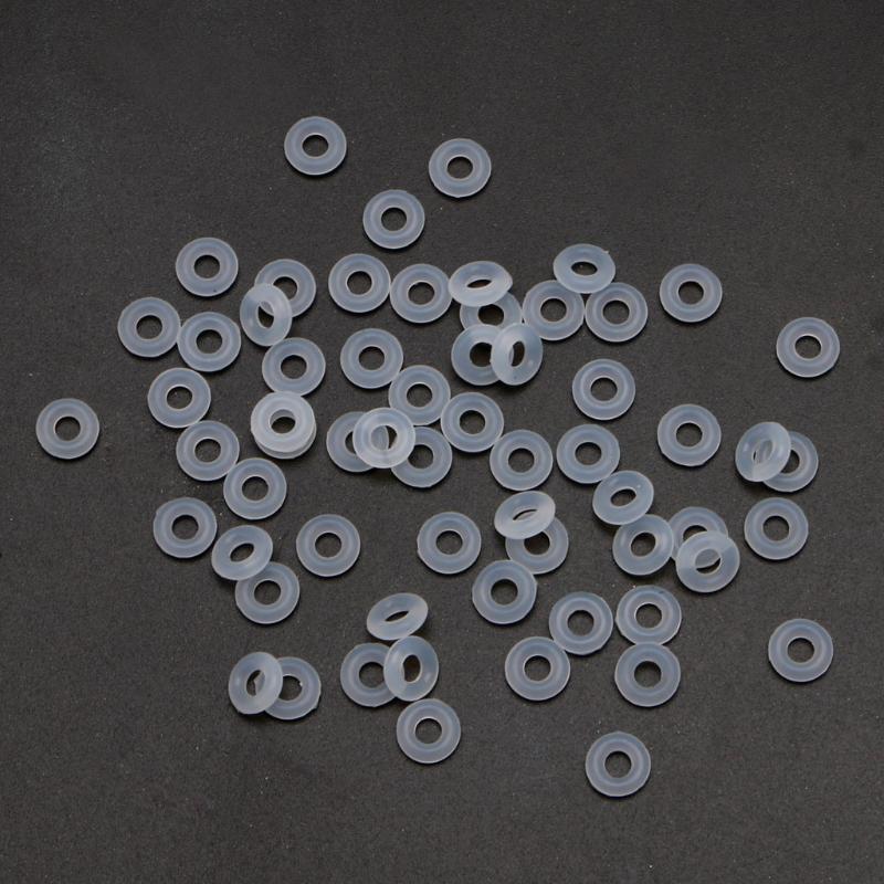 Jewelry Silicone Rubber Stopper Fastener for DIY Jewelry Making Necklaces Bracelet Clip Lock Spacer Charm Beads
