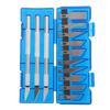 13Pcs Metal Art Knife Aluminum Alloy Carving Knife Tool Set - Perfect For Paper-Cut, Handcraft & Model Making