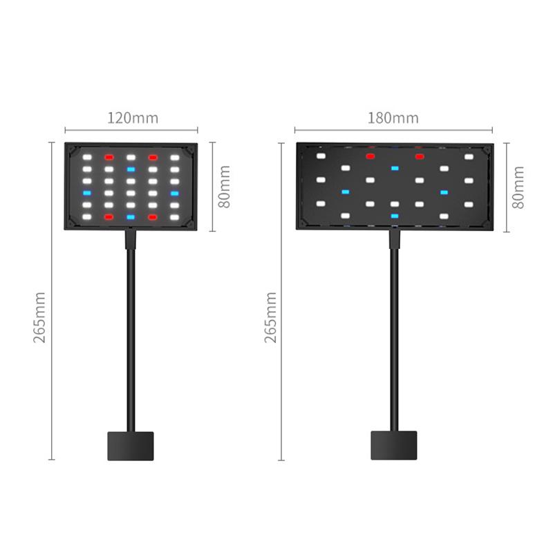 Aquarium Lichter Led Aquarium Gras Licht Hohe Helligkeit Algen Lampe Landschaftsbau Tank Einstellbare Helligkeit Beleuchtung Lampe