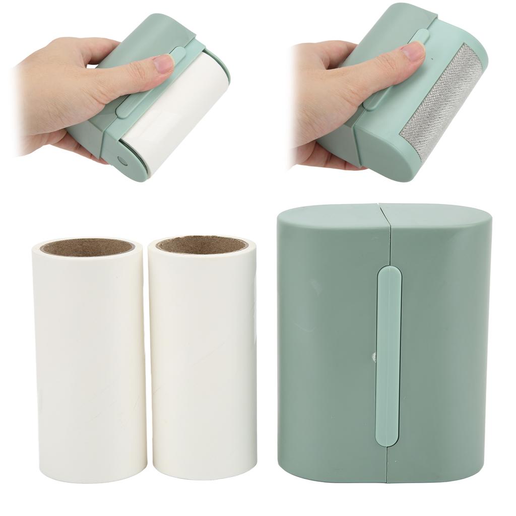 Tierhaarentferner Rolle Zweiwege Elektrostatische Klebrige Haare Tragbarer Haarentferner für Hunde Katzen