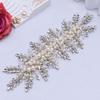 Floral Jewelry Rhinestone Headband Bridal Hair Accessories  Evening Dress Decoration